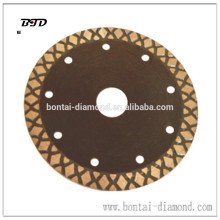 diamond X rims cutting disc for clean and fast cutting of hard materials than standard turbo cutter